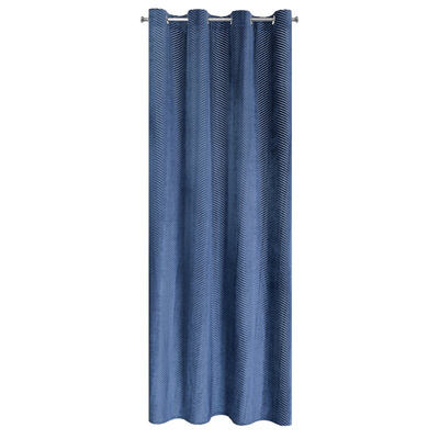 Zasłona Lussi granatowa 140x250
