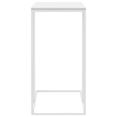 Stolik boczny, biały, 40x30x59 cm, materiał drewnopochodny