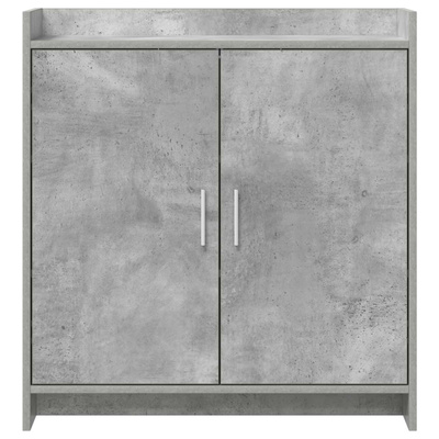 Bufet Betonowy szary 72 x 36 x 80 cm Drewno inżynieryjne