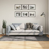 vidaXL Dywan HUARTE z krótkim włosiem, antracytowy, 120x170 cm