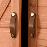 Skórzany pasek 1 brązowy 500 x 1,5 cm Skóra