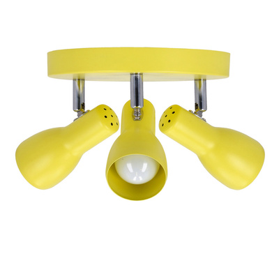 Lampa sufitowa plafon musztardowy regulowany 3xE14 Picardo 98-52414