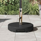 Podstawa do parasola Czarny ? 45 x 37.5 cm Granit
