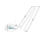 Lampa lupa led S4 + statyw 114196