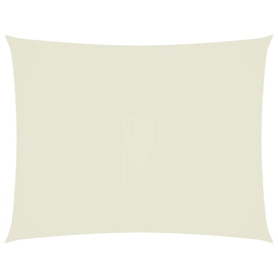 Żagiel ogrodowy, tkanina Oxford, prostokątny, 4x5 m, kremowy