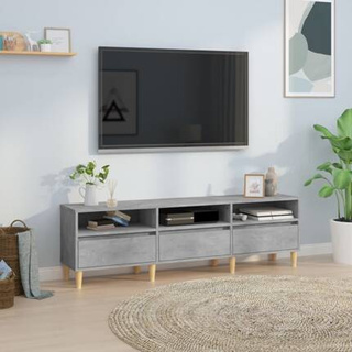 vidaXL Szafka pod TV, szarość betonu, 150x30x44,5 cm wariant 5