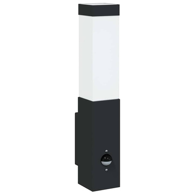 Zewnętrzna lampa ścienna 2 pcs Czarny 10.5 x 6 x 33 cm