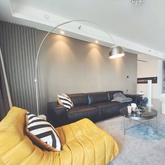 Lampa Podłogowa Marmur-stal E27 Tirocinio