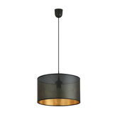Lampa wisząca ASTON 1 BLACK/GOLD
