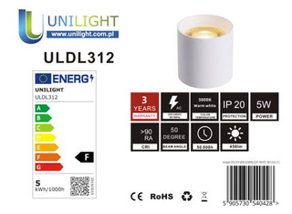 Roller WHITE Mini Downlight 42mm -Najmniejszy na Świecie