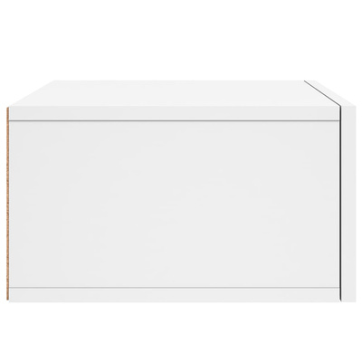 vidaXL Wiszące szafki nocne, 2 szt., białe, 35x35x20 cm model standard