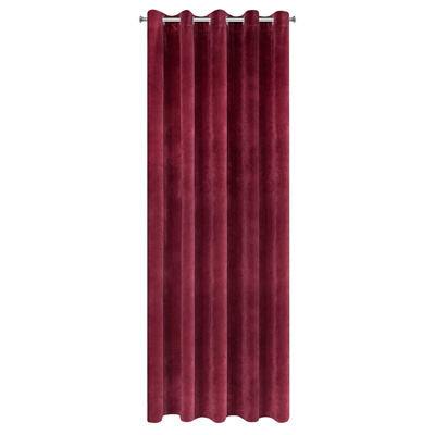 Zasłona Villa bordowa 140x250