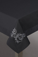 Obrus Edyta czarny 160x300