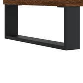 vidaXL Szafka pod TV, brązowy dąb, 102x36x50 cm