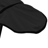 Koc dla Koni Czarny 85 cm Polarowy fleece