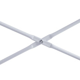 vidaXL Biurko komputerowe, białe 110x72x70 cm, materiał drewnopochodny