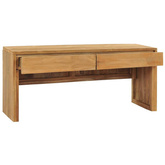 vidaXL Szafka pod TV, 100x35x45 cm, lite drewno tekowe