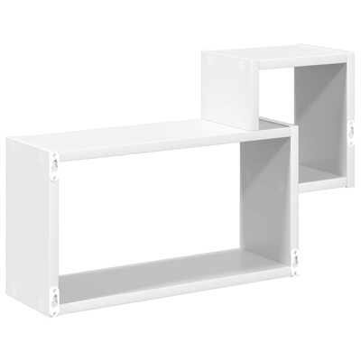Półka ścienna Do montażu na ścianie Biały 55 x 15 x 35 cm