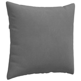 Poduszki na sofę 2 pcs Ciemnoszary 45 x 45 cm tkanina