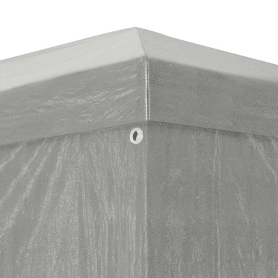 Namiot Imprezowy 1200 x 300 x 255 cm jasnoszary PE i stal