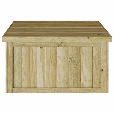 Garaż dla kosiarki do trawnika Brązowy 73,5 x 81,5 x 38,5 cm