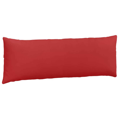 Poduszki na sofę 2 pcs Czerwony 120 x 40 cm tkanina