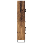 Highboard 2 szt. Stare drewno 69,5 x 34 x 180 cm