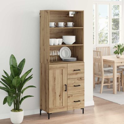Highboard Dąb rzemieślniczy 69,5 x 34 x 180 cm