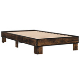Ramka łóżka Dąb wędzony 80 x 200 cm Drewno inżynieryjne