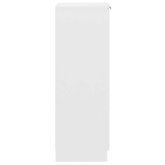Szafka na buty, biała, 30x35x100 cm, materiał drewnopochodny
