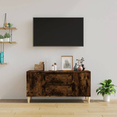 vidaXL Szafka pod TV, przydymiony dąb, 102x44,5x50 cm