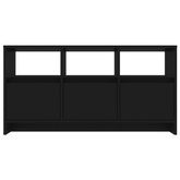 vidaXL Szafka pod TV, czarna, 102x37,5x52,5 cm, płyta wiórowa