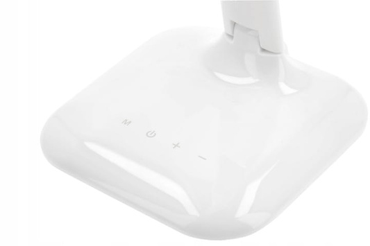 Lampka biurkowa GLINEAR 420lm ściemnialna biała