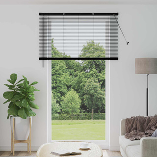 Żaluzja wenecka Czarny 213 x 150 cm 25 mm PVC
