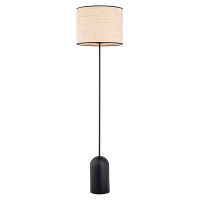 Lampa stojąca ASPEN LP1 BLACK/RATTAN