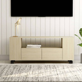 vidaXL Szafka pod TV, dąb sonoma, 120x35x48 cm materiał drewnopochodny