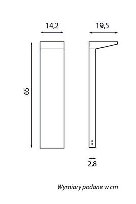 Oprawa stojąca KARO B KB-650 KB-650