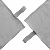 Ręczniki Sportowe 2 pcs ciemno szary 50 x 30 cm