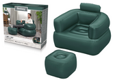 Dmuchany Fotel Ciemny  Bestway 75137