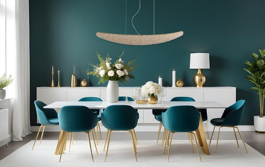 Designerska Lampa Wisząca złota Swarovski Adani AD213