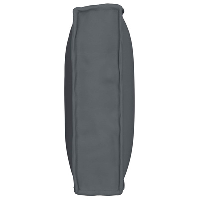 Poduszka Antracyt 80 x 40 x 12 cm Materiał Oxford