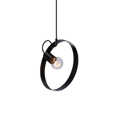 Lampa wisząca czarna metalowa Nexo Ledea 50101199