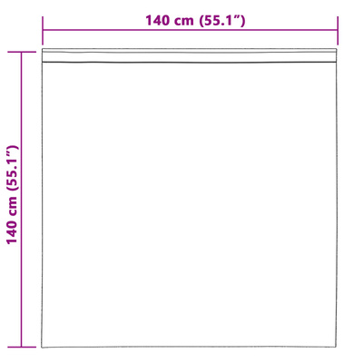 Zasłony zaciemniające 2 pcs Jasnoszary 140 x 140 cm Aksamit