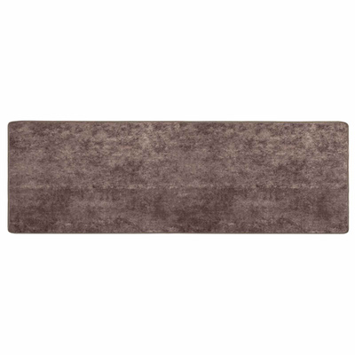 Chodnik dywanowy MARSA Szary 80 x 250 cm Poliester i PVC