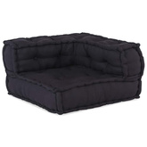 Modułowa sofa, antracytowa, 70x70x54, tkanina