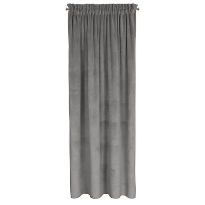 Zasłona Eliza szara 140x300