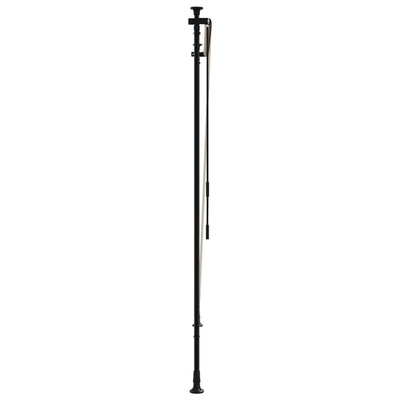 vidaXL Roleta zewnętrzna, żółto-biała, 200x270 cm, tkanina i stal