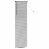 Żaluzje weneckie Srebrny 220 x 65 cm Aluminium