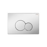 ZESTAW PODTYNKOWY WC GLAMOUR Z PRZYCISKIEM 601 CHROM
