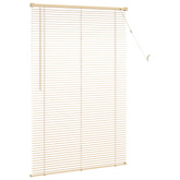 Żaluzja wenecka Jasnobrązowy ze wzorem 150 x 100 cm 25 mm PVC